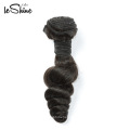 Leshine Gold Hair Distributor Cutícula Alineada Extensión del Pelo Peruano 100 Pure Virgin Human Loose Wave